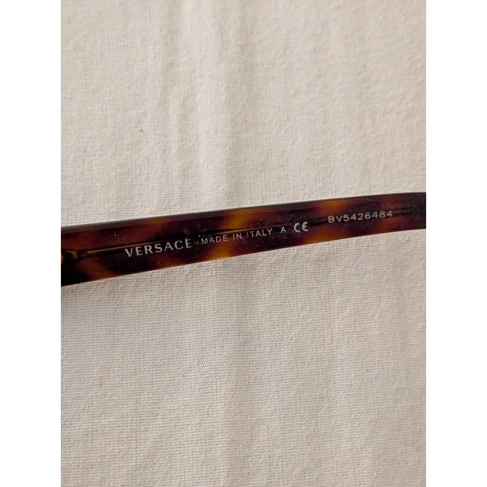 Versace Eyeglasses MOD1177 1045 Metal Rectangle 52-16 135 Italy FRAMES ONLY